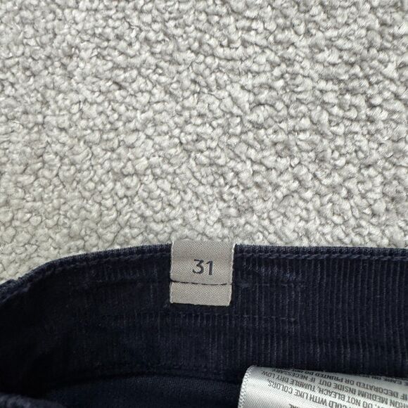 Citizens Of Humanity Georgia High Rise Bootcut Corduroy Pants Women 31 Navy Blue - Picture 8 of 16